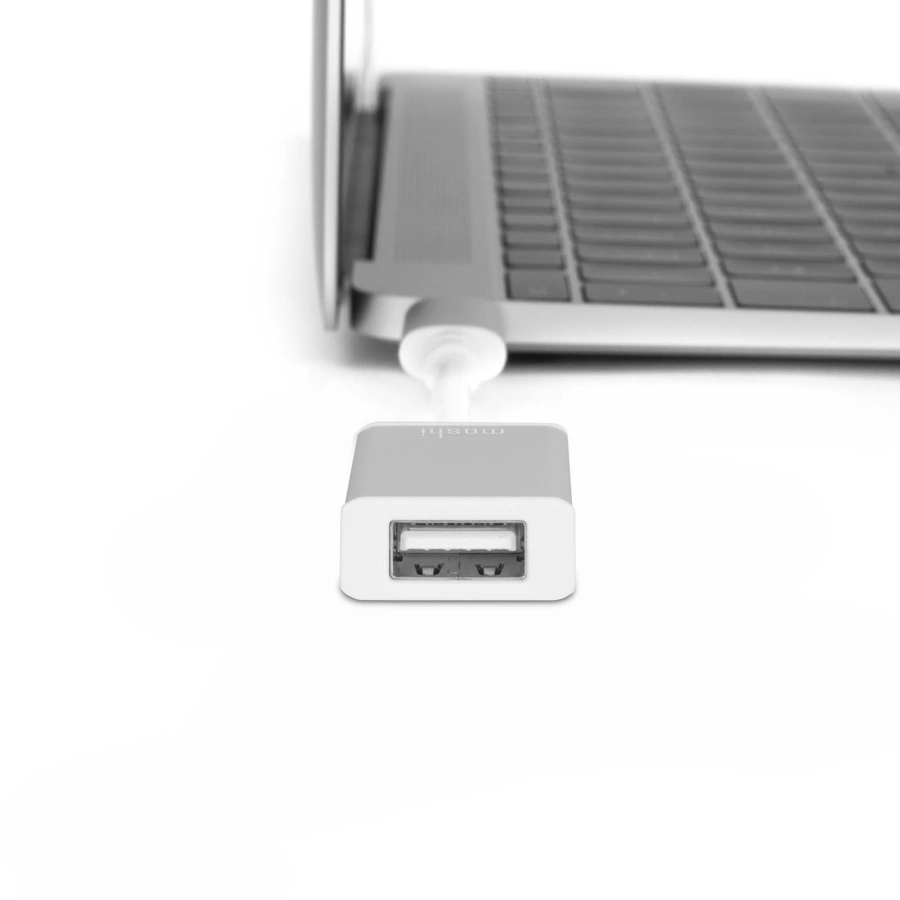 Адаптер Moshi USB-C to USB Adapter Silver for MacBook 12" (99MO084200)